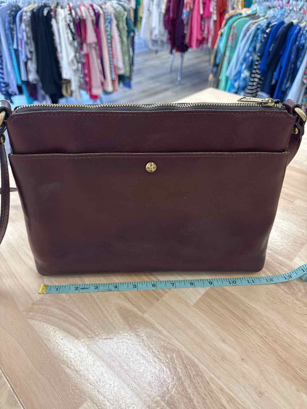 Patricia Nash Brown crossbody Leather Purse