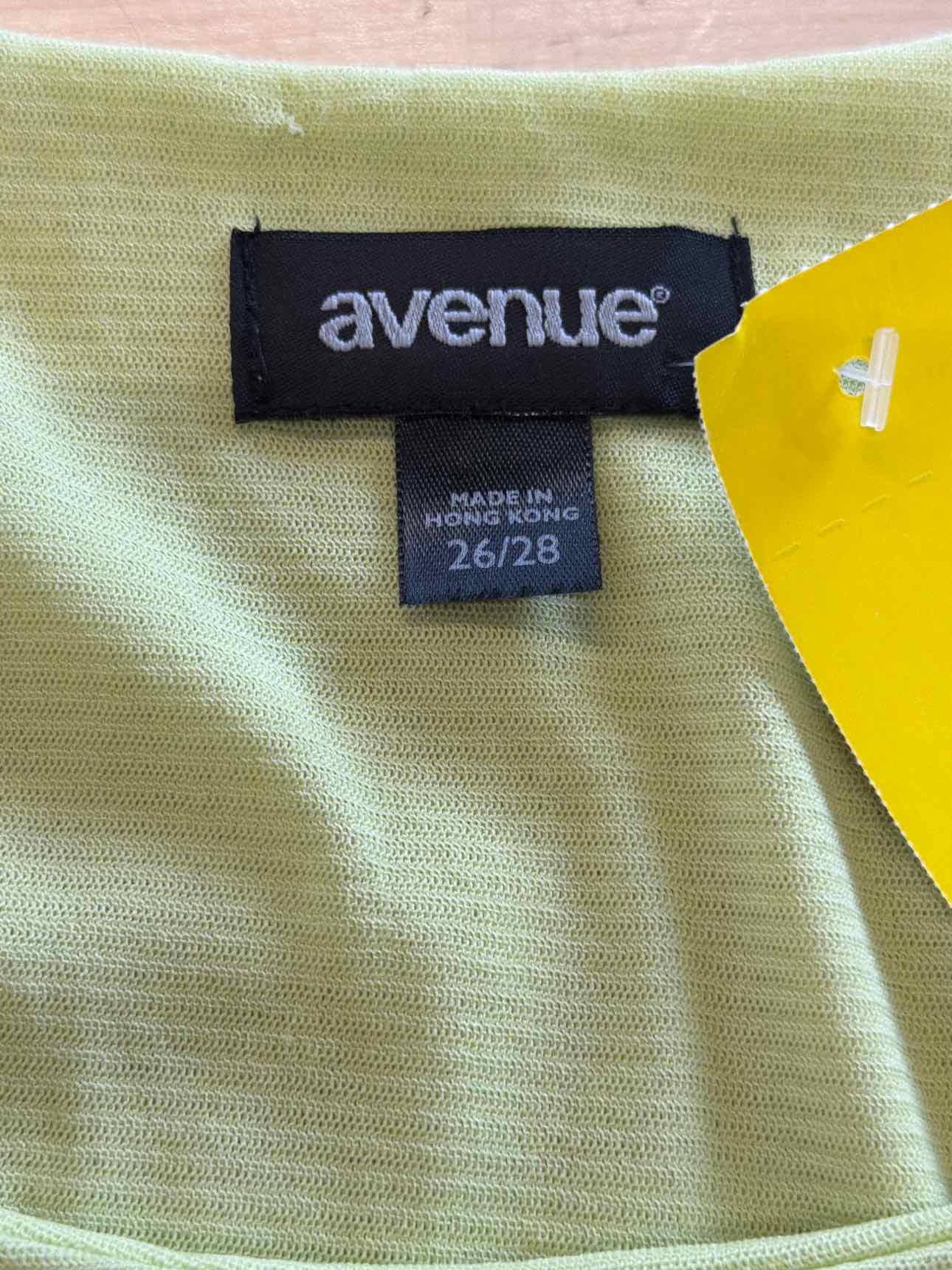 Avenue Size 26/28 Green Beaded 2 pc sets