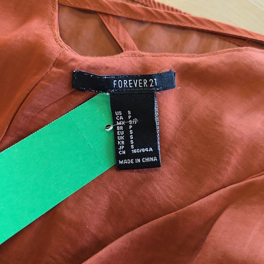 Forever 21 Size S Rust Preloved Tank