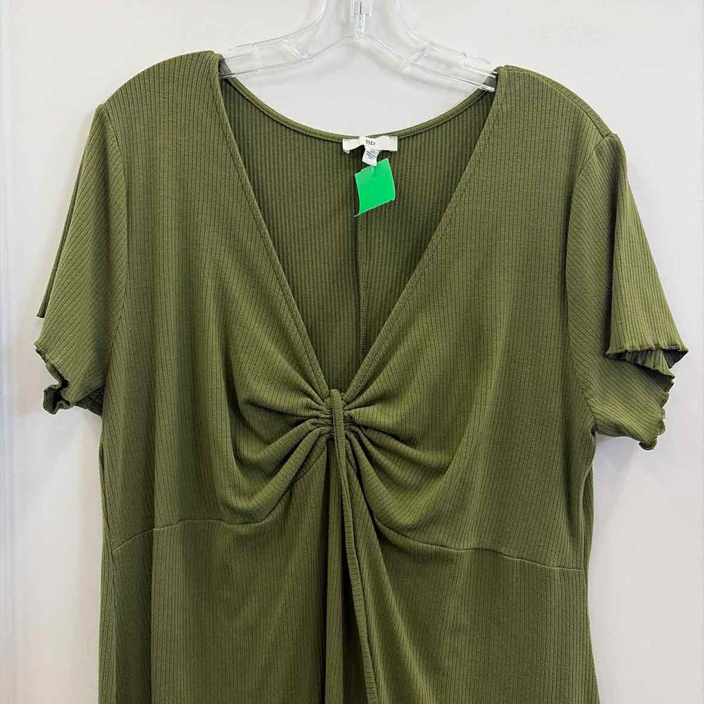 BP Size 2X Green Preloved Dress
