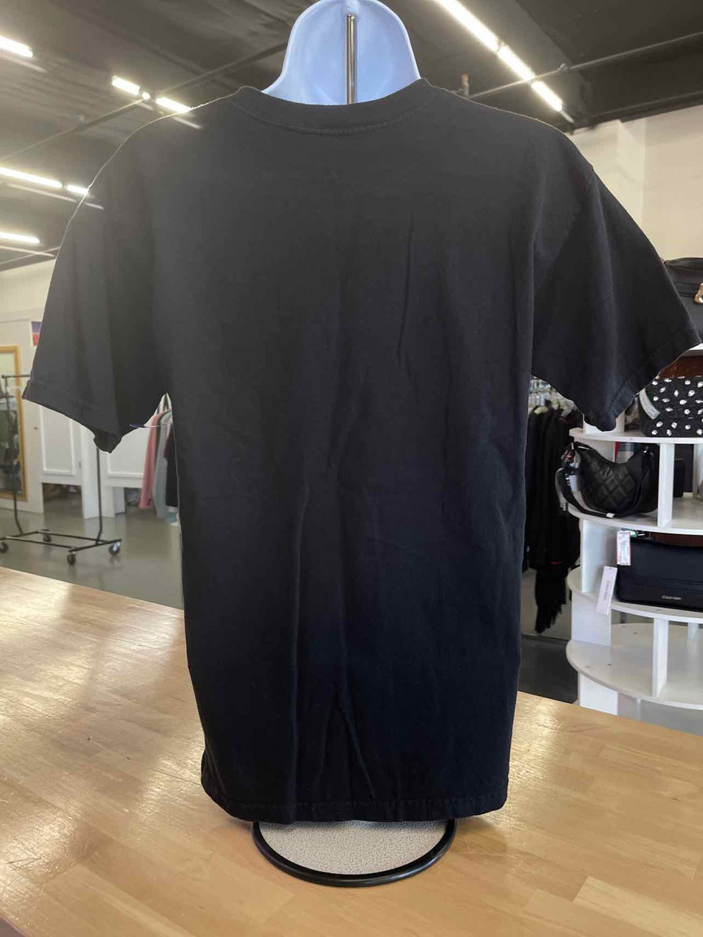 Vans Size S Black Preloved T-Shirt SS