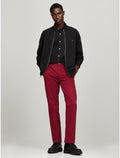 Tommy Hilfiger Men's Straight-Fit Denton Flex Chino Pants - Rouge