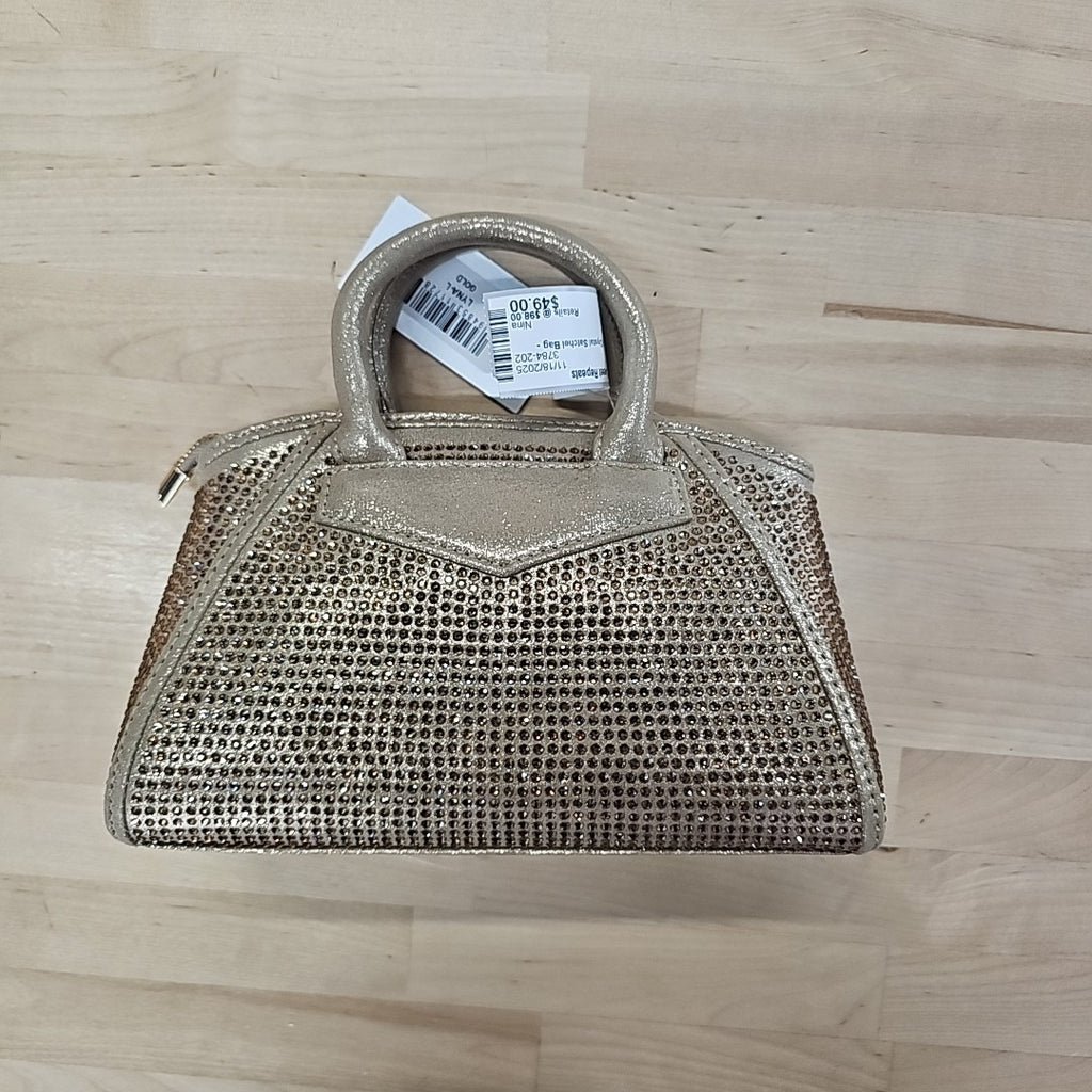 Nina Gold Handbag