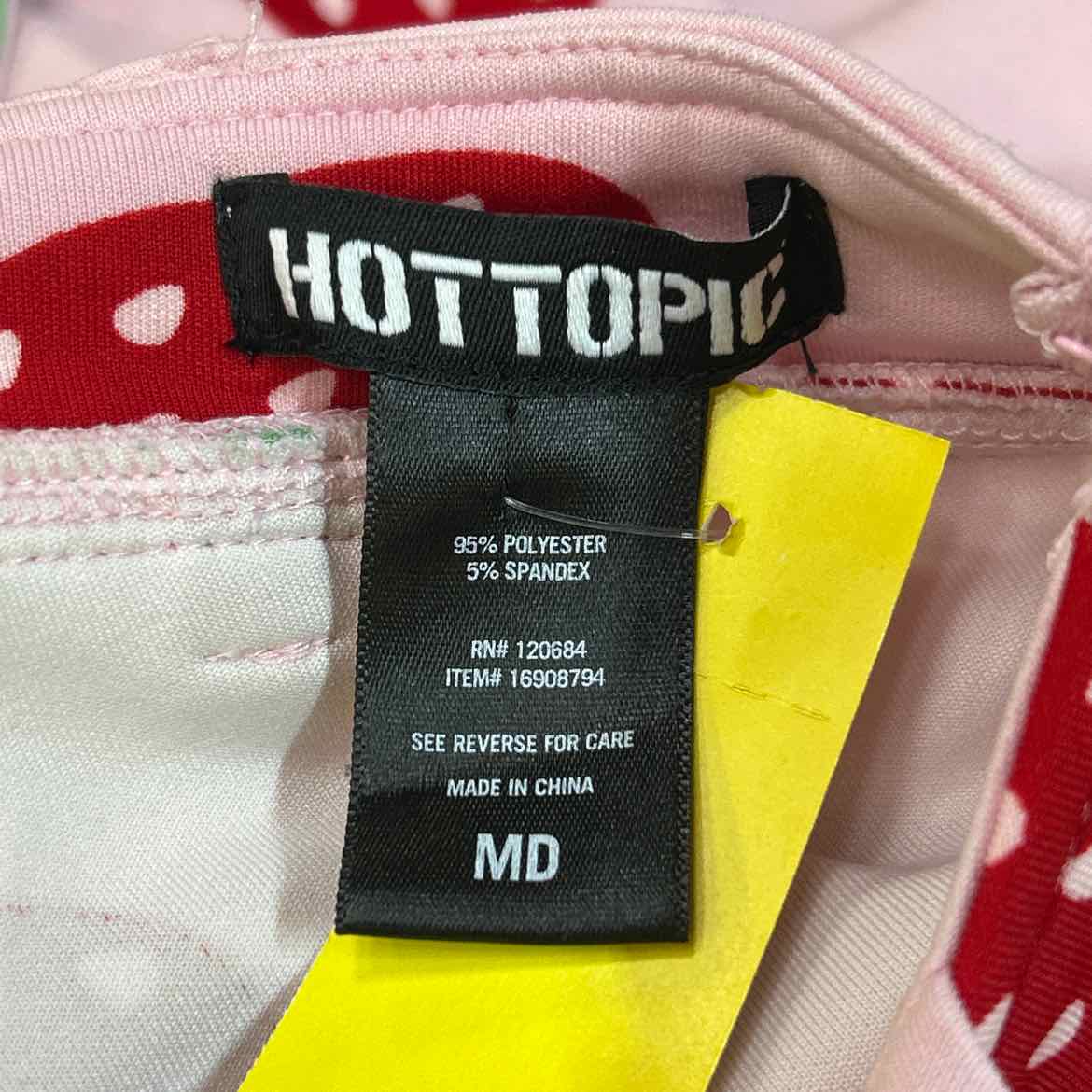 Hot Topic Size M Pink Preloved Romper