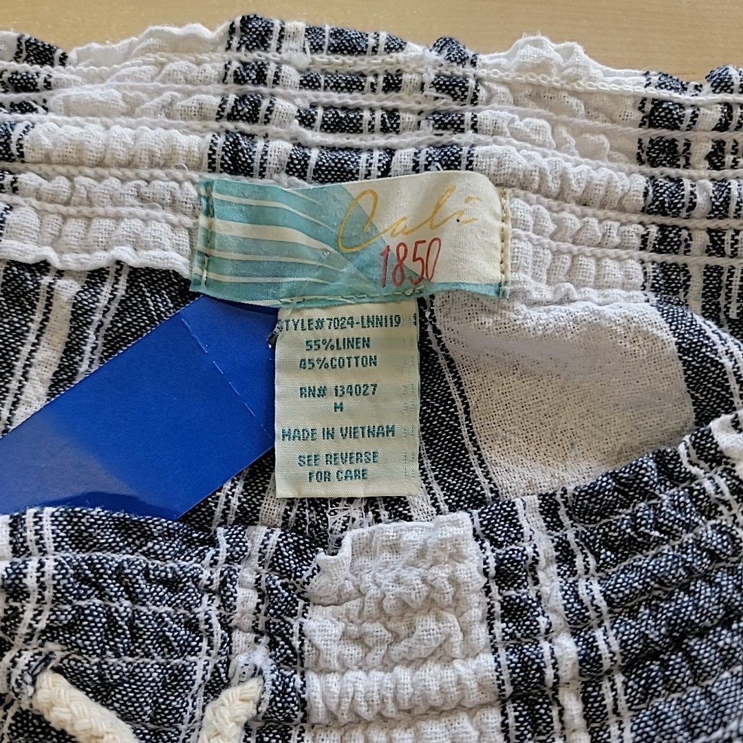 Cali 1850 Size M Gray & White 2 pc sets