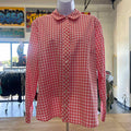Talbots Size XLP Red Preloved Button Down LS