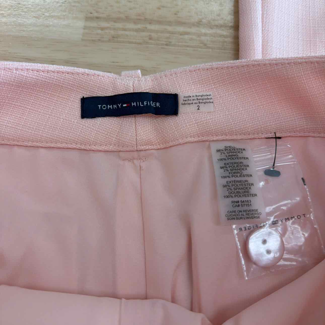 Tommy Hilfiger Size 2 Pink New Pants