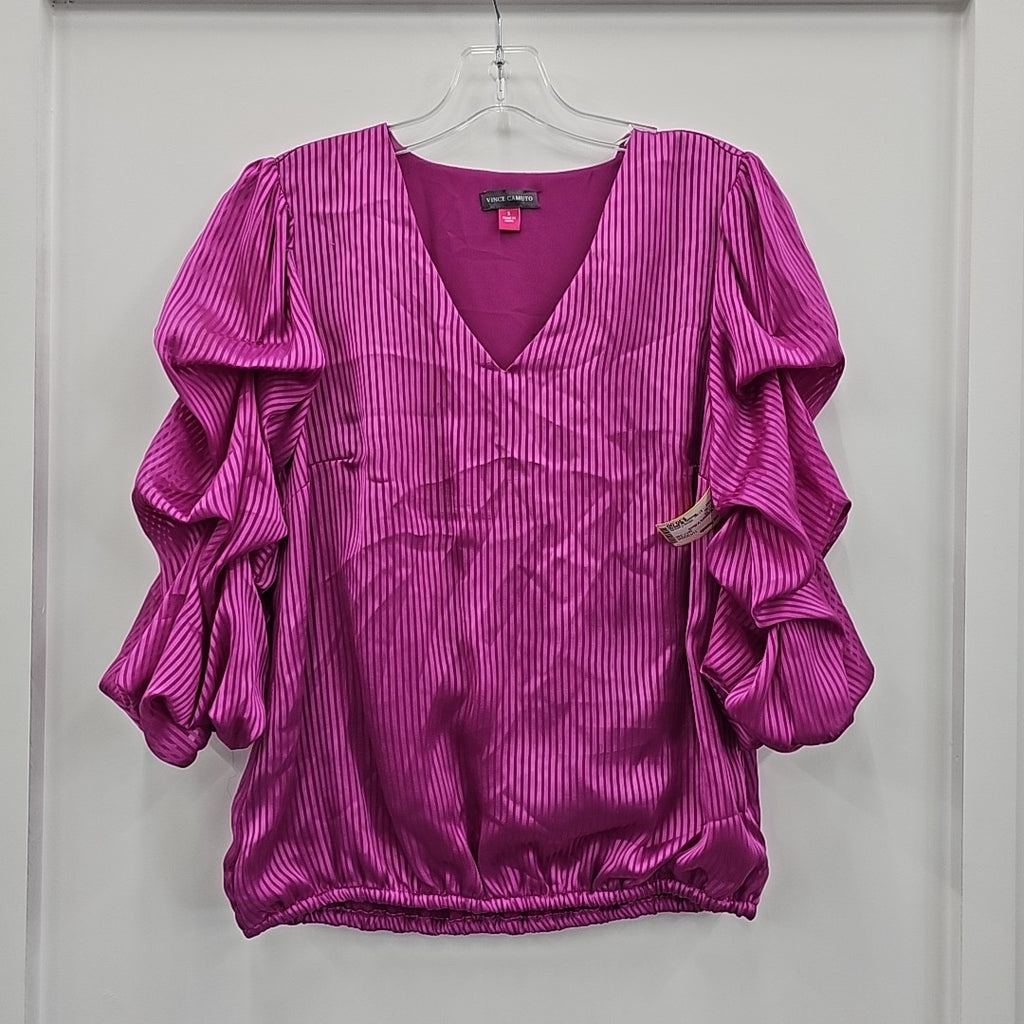 Vince Camuto Size S Pink Blouse