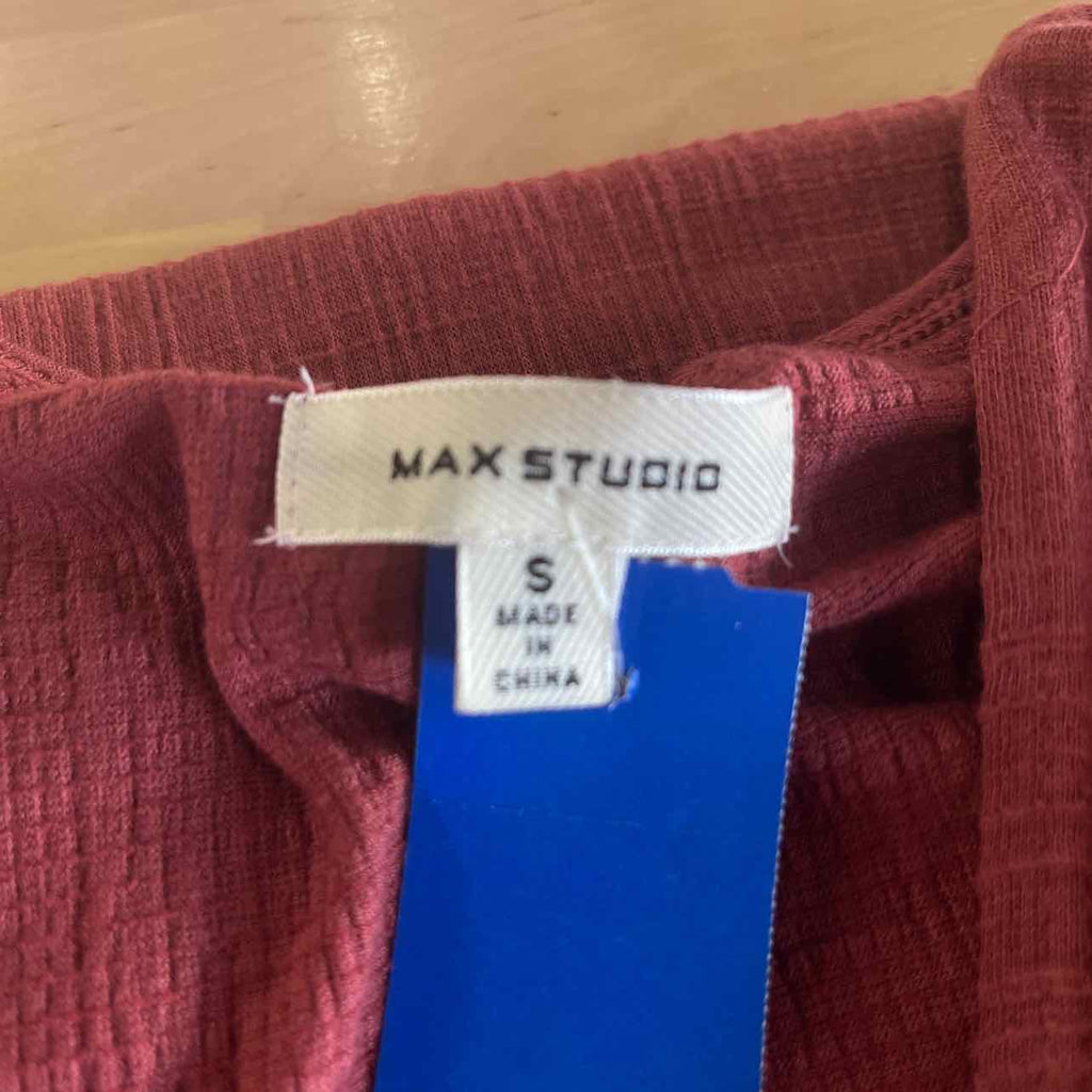 Max Studio Size S Rust Preloved Sleeveless