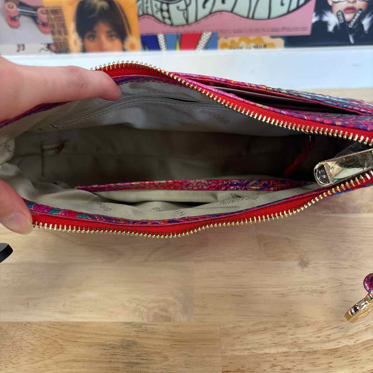 Brahmin Pink Preloved Handbag