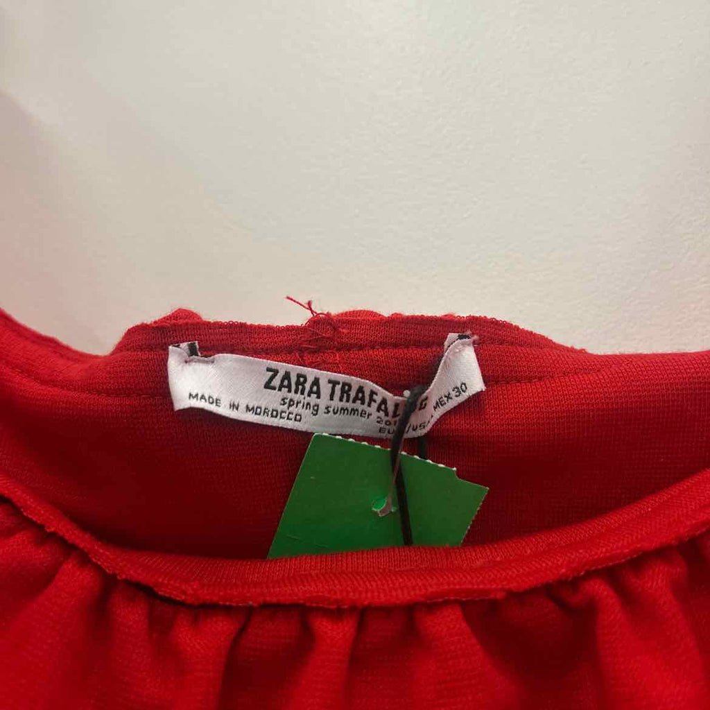 Zara Basic Size L Red Preloved Dress