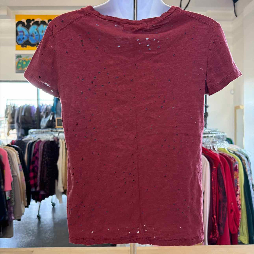 Active USA Size S Red Preloved T-shirt