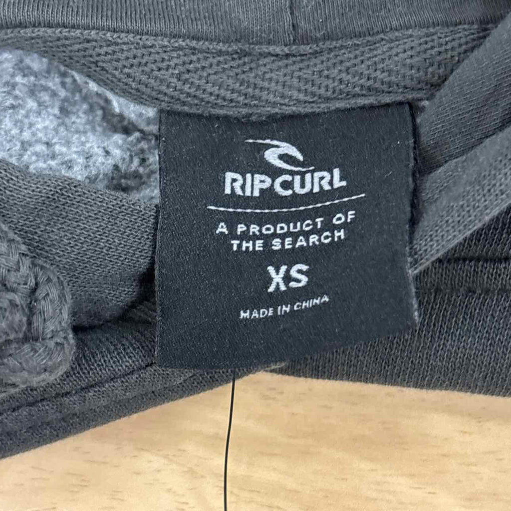 Rip Curl Juniors' Sun to Sea Relaxed-Fit Hoodie - Washed Black