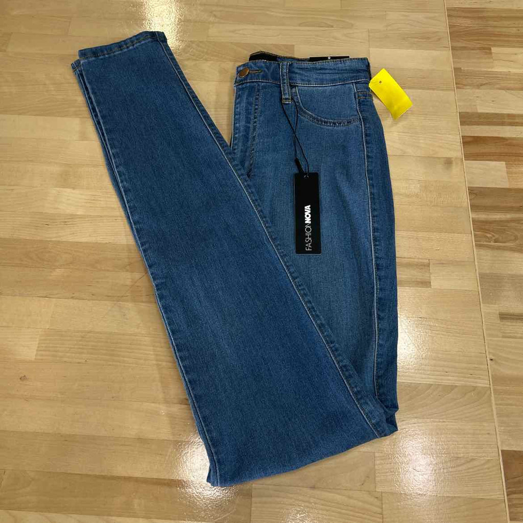 Fashionova Size 9 Blue Denim Preloved Jeans