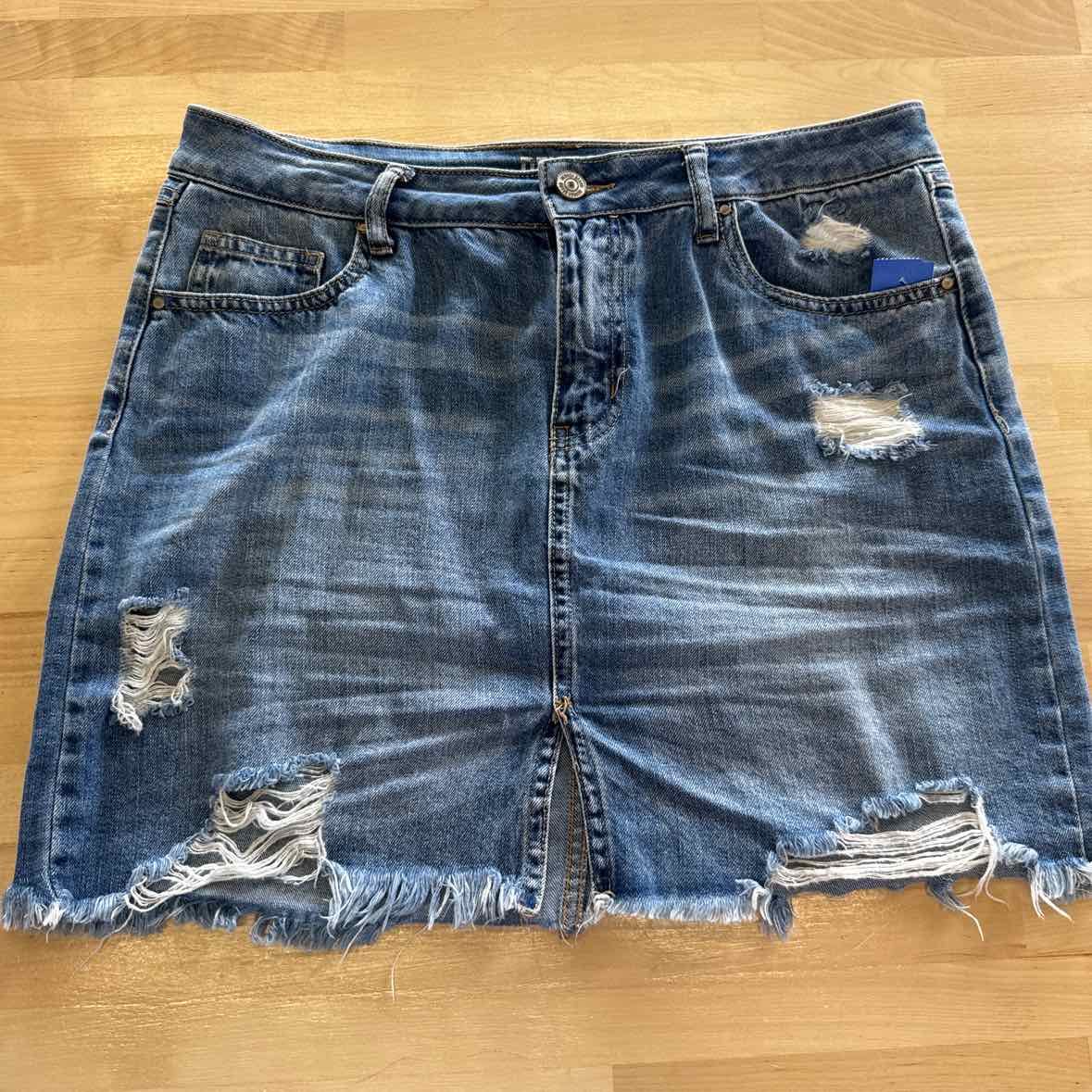 Rewash Size 11 Blue Skirt