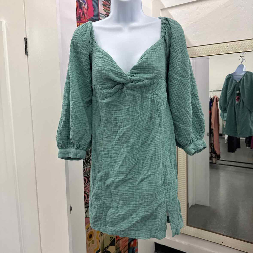 Roxy Size XL Blue green New Mini Dress