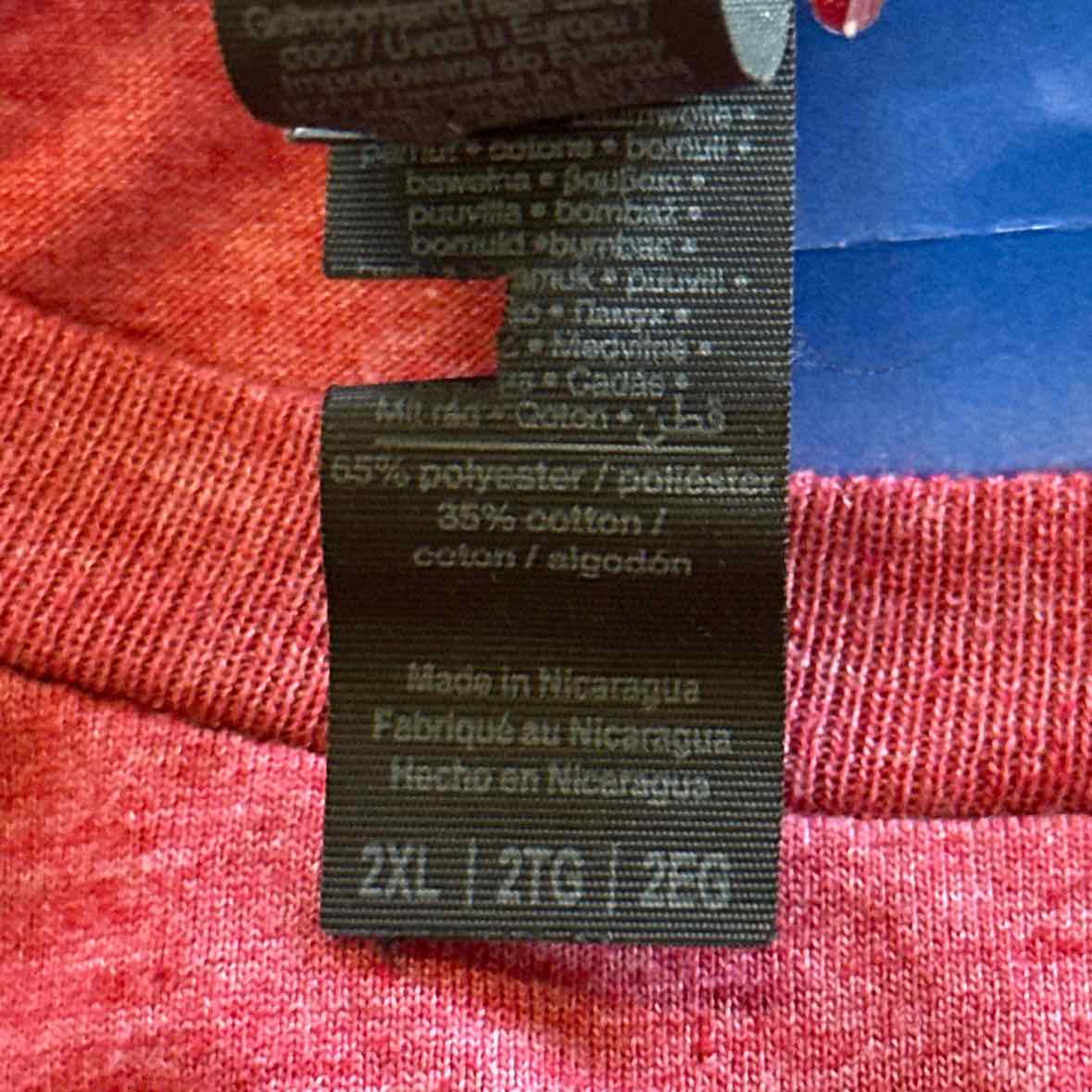 Gildan Size 2XL Red MENS T-shirt