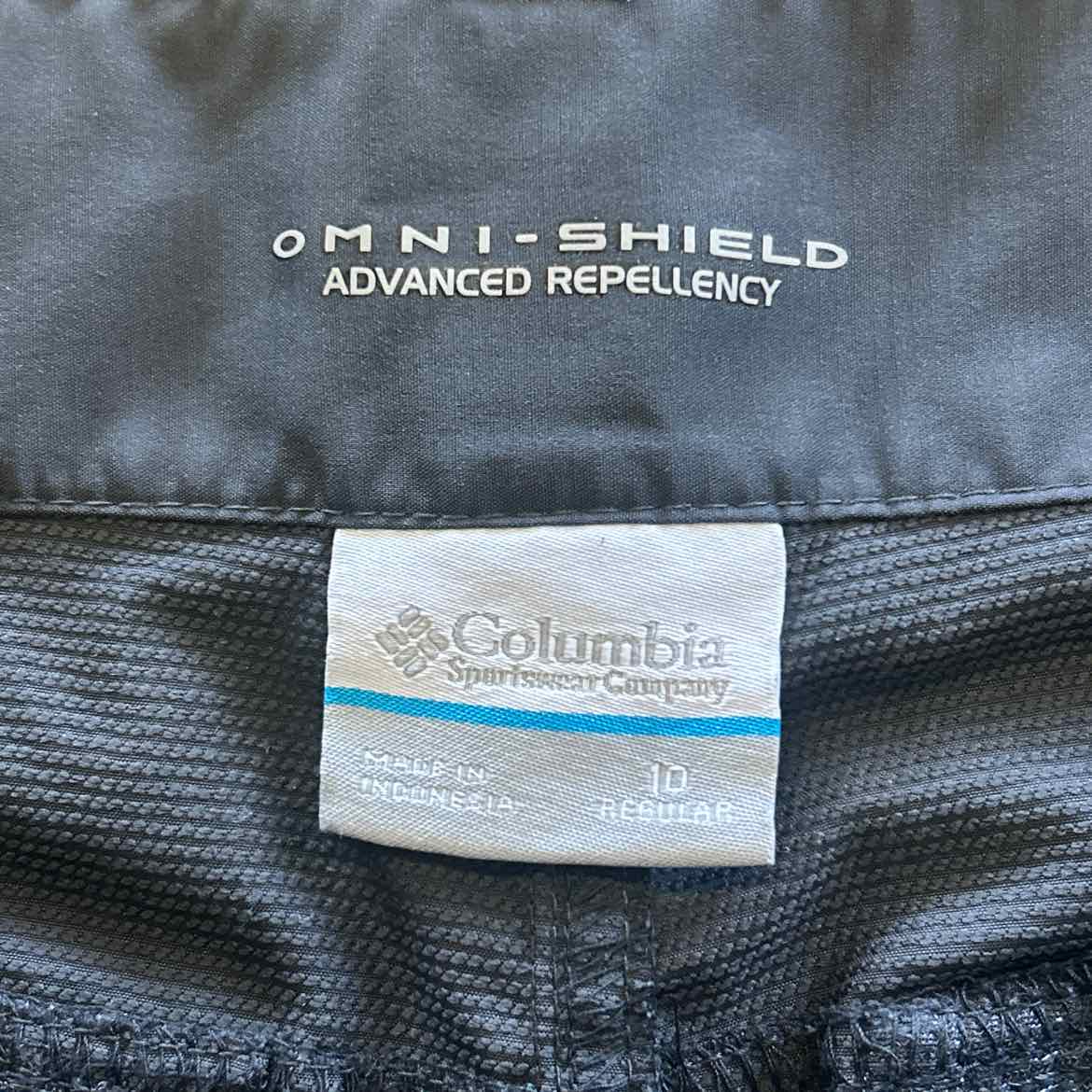 Columbia Size 10 Grey & Gold Preloved Pants