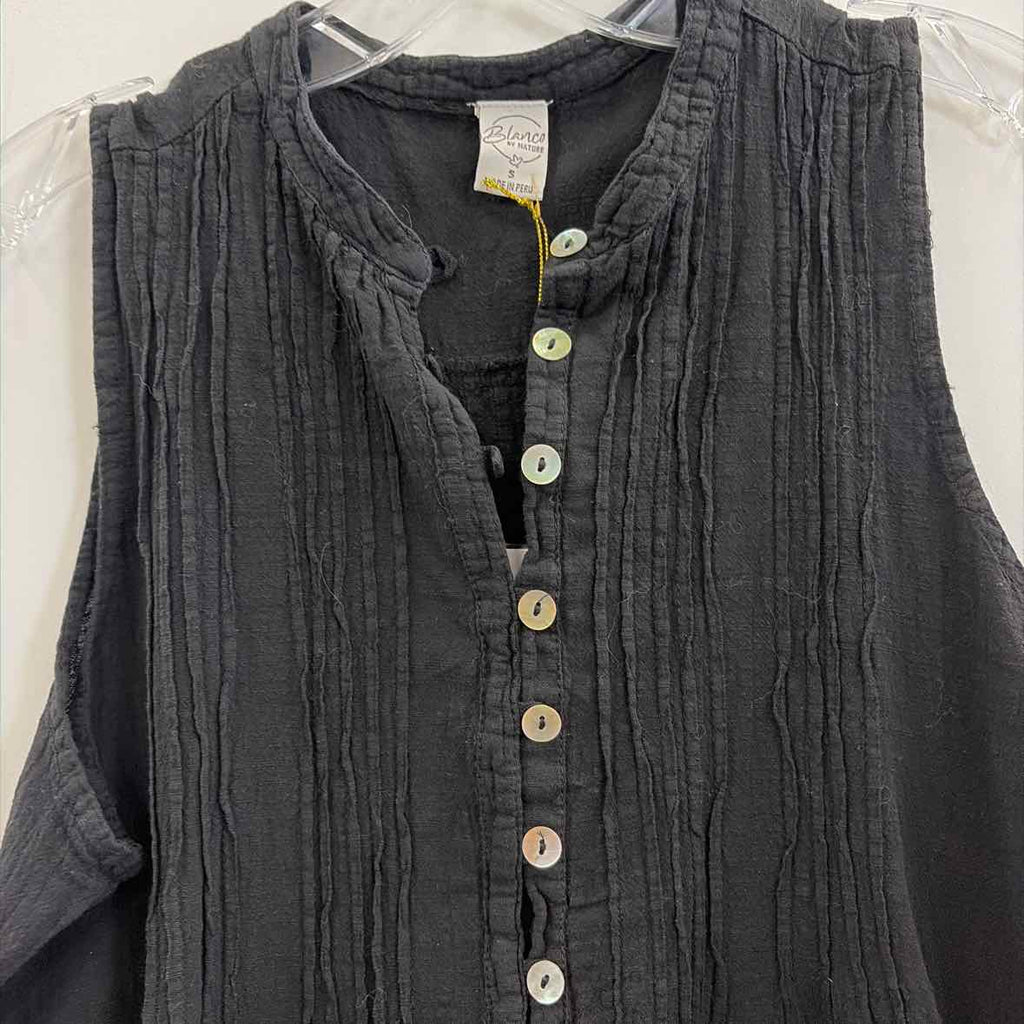 Blanco Size S Black Cotton New Dress