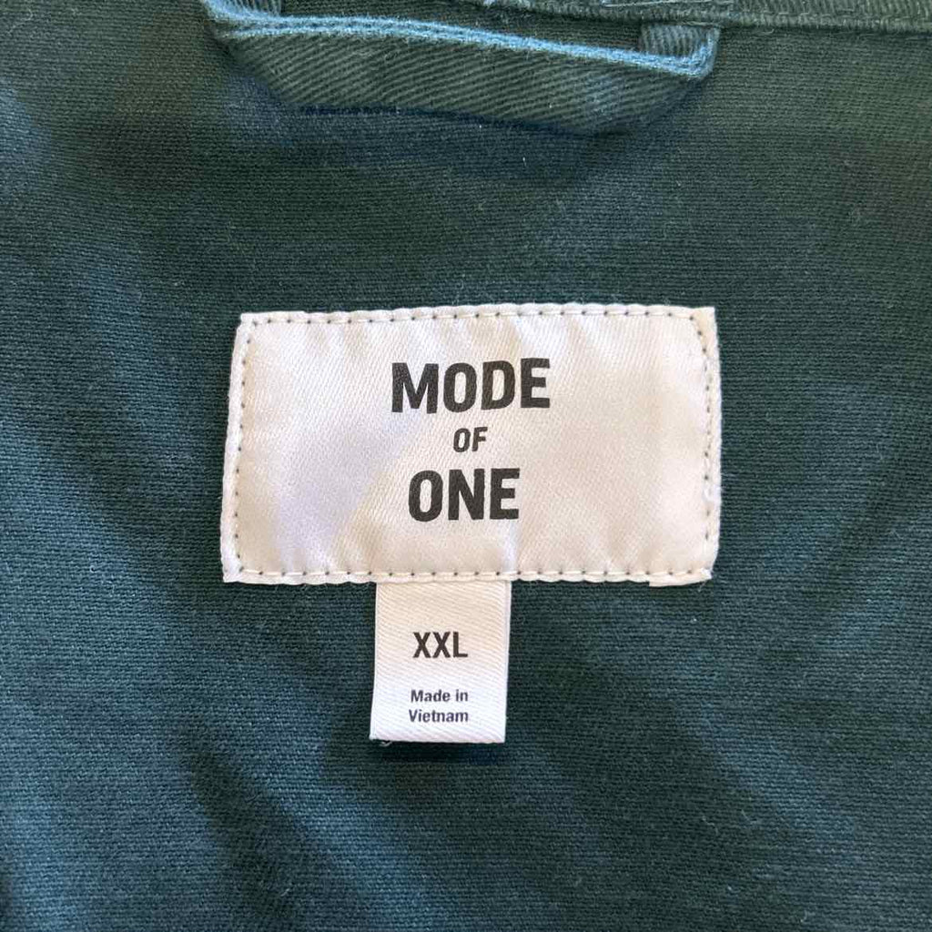 Mode Of One Size XXL Green MENS Jacket