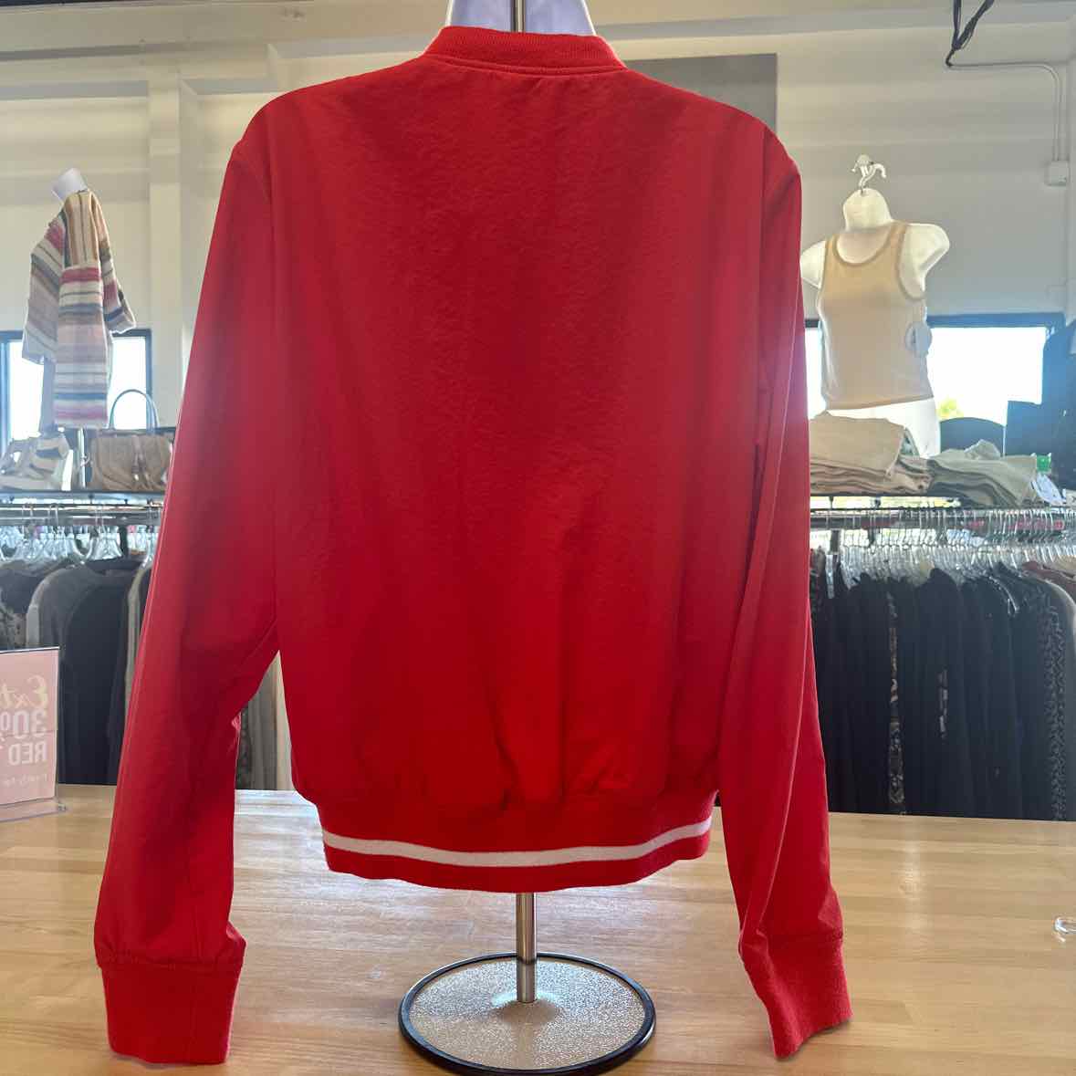 Ashley International Size M Orange Jacket