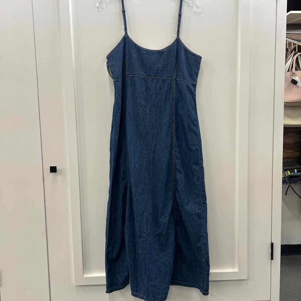 Sanctuary Women's Sweetheart Neck Wilder Denim Dress - Sundown