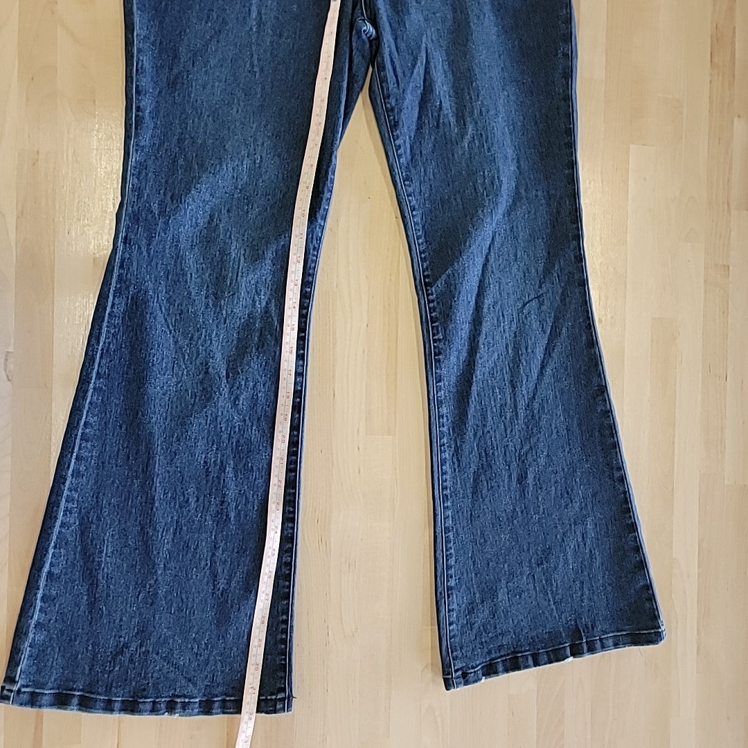 Vanilla Star Size 31 / 13 Corset Flair Waist Blue Jeans