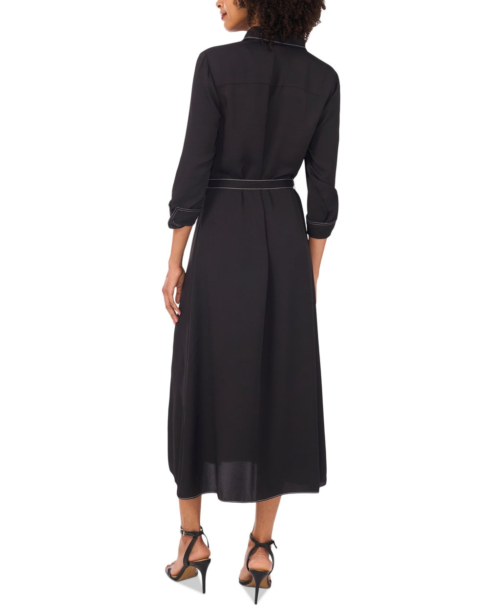 Vince Camuto Button Shirtdress