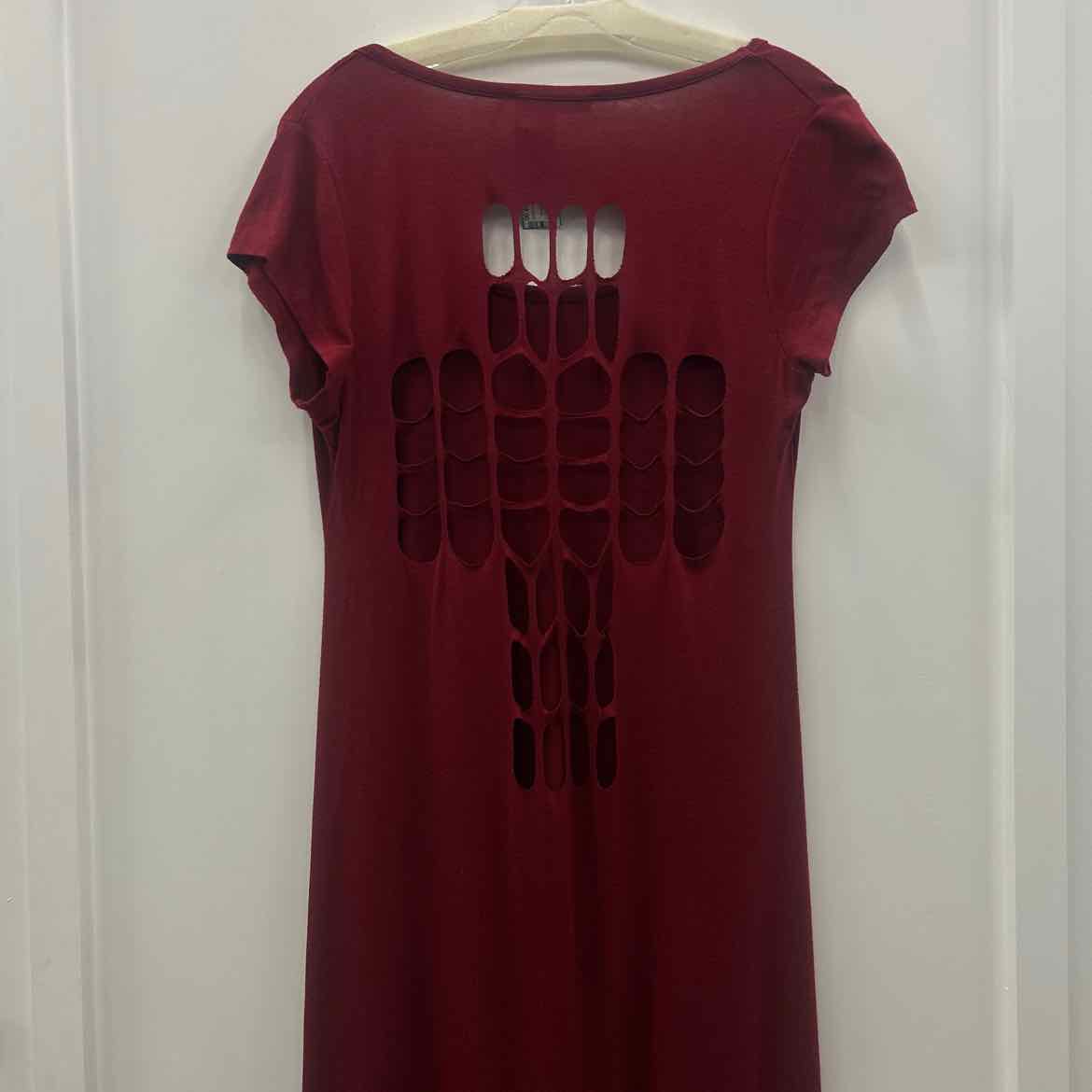 Love Culture Size L Burgundy Preloved Dress