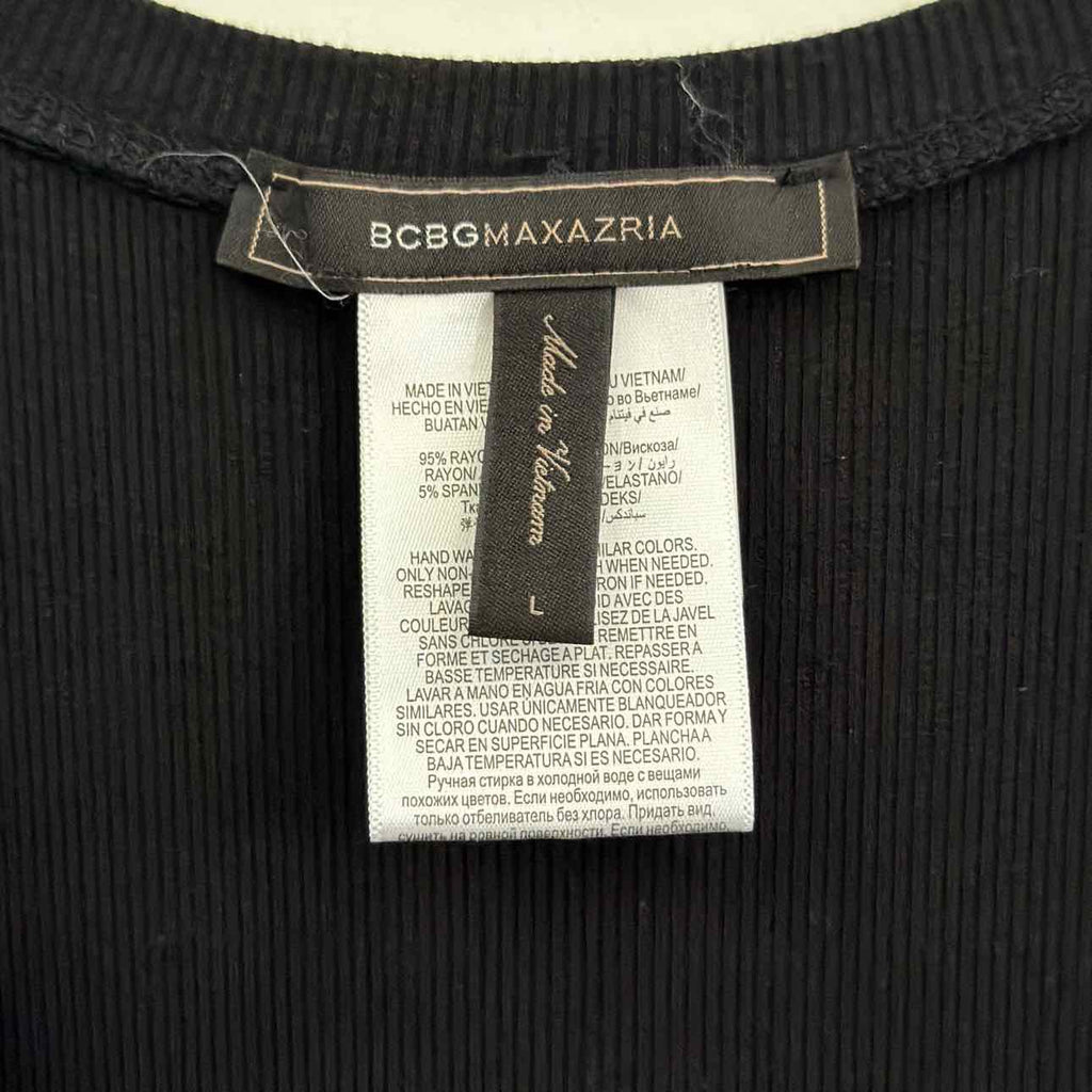 BCBG Size L Black Preloved Dress