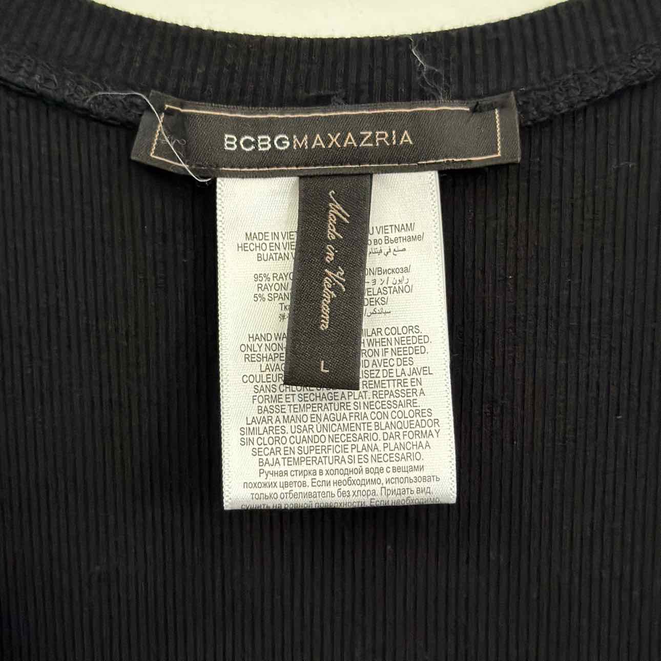 BCBG Size L Black Preloved Dress