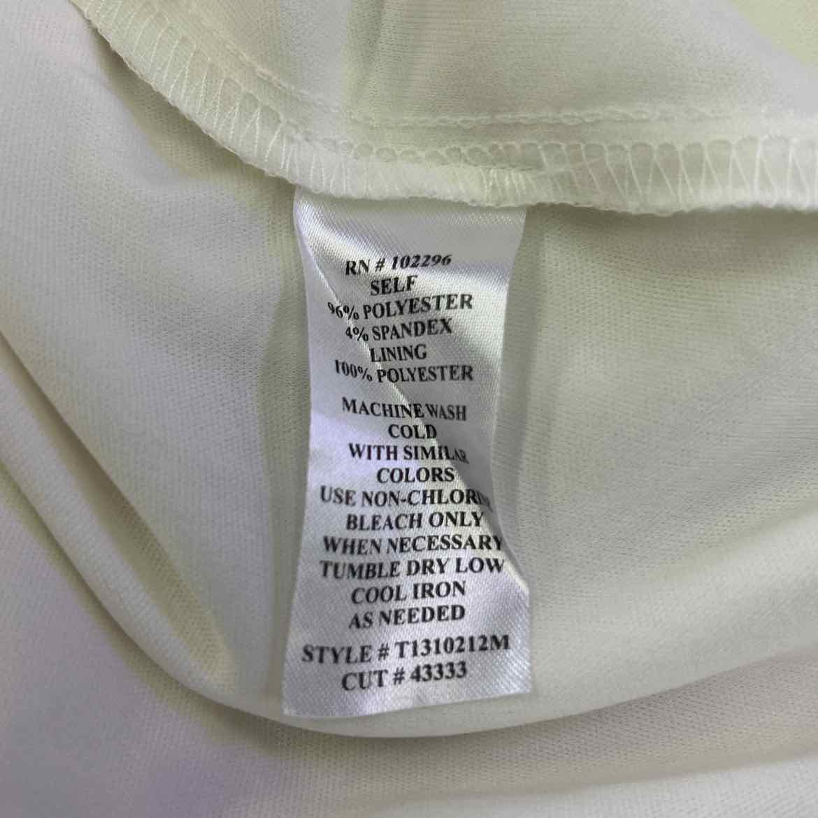 Connected Size 14 White Preloved Dress