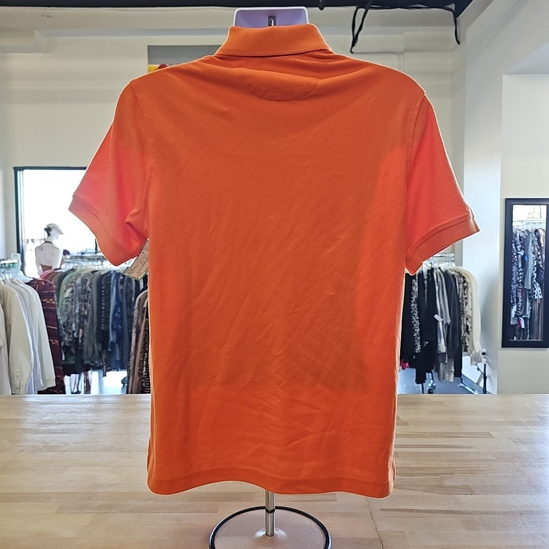 Club Room Size S Orange New MENS Polo