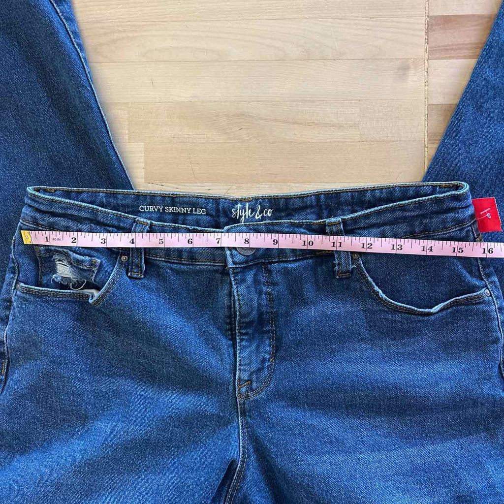 Style & Co. Size 10 Denim Preloved Jeans
