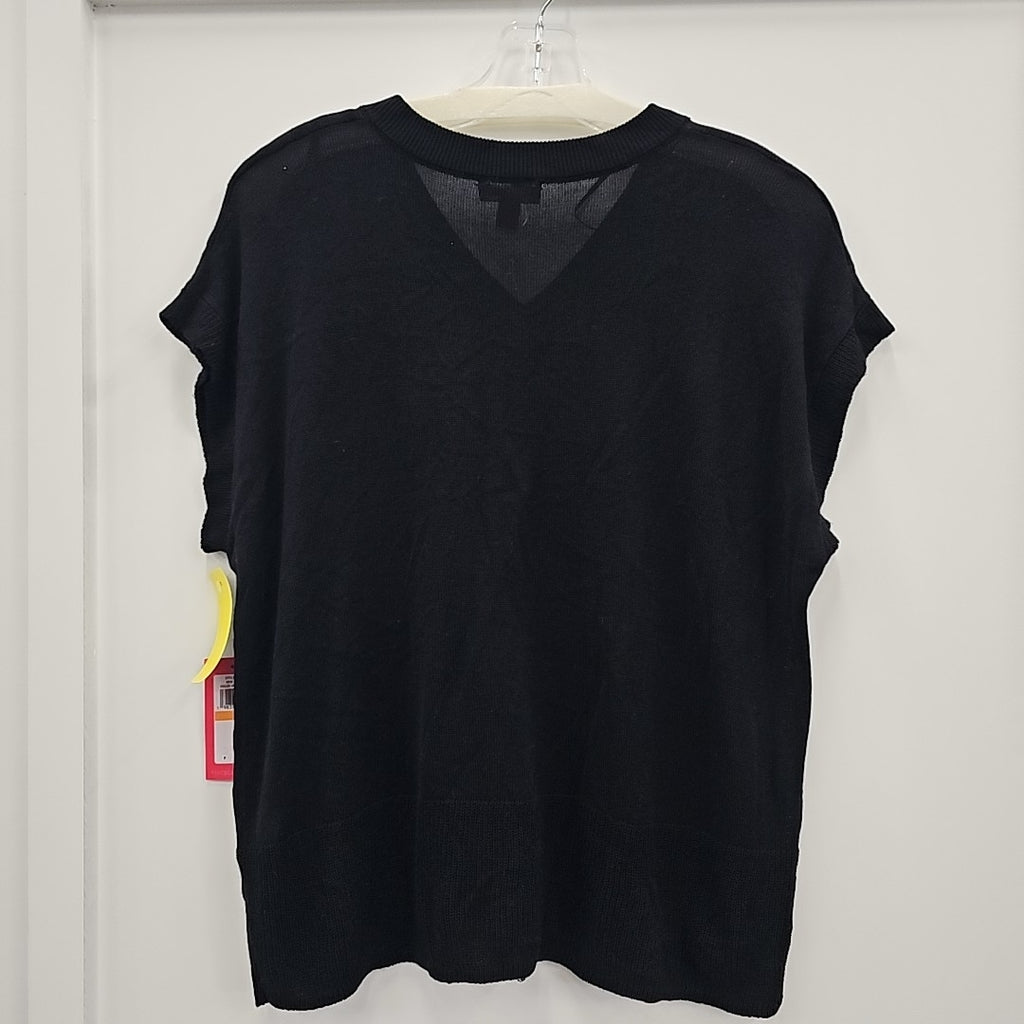 Vince Camuto Size S Black Sweater