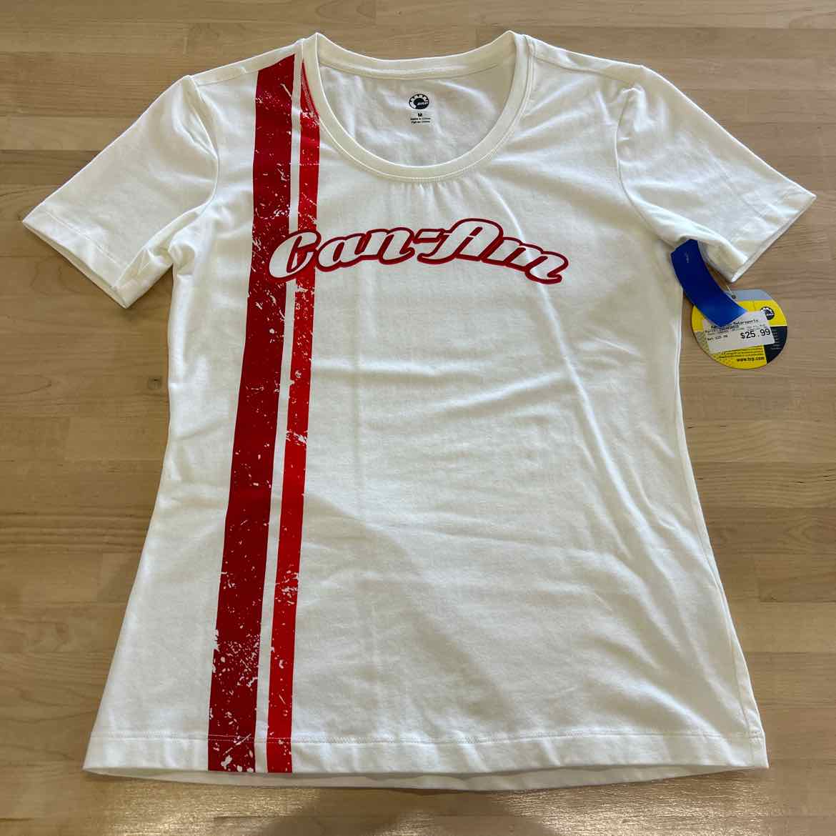 BRP Size M White T-shirt