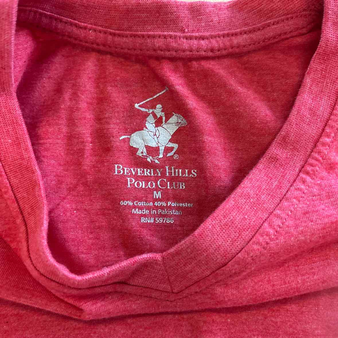 Polo Size M Red Blouse