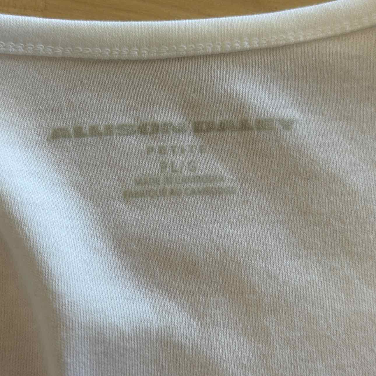 Alison Daley Size PL White Preloved Blouse