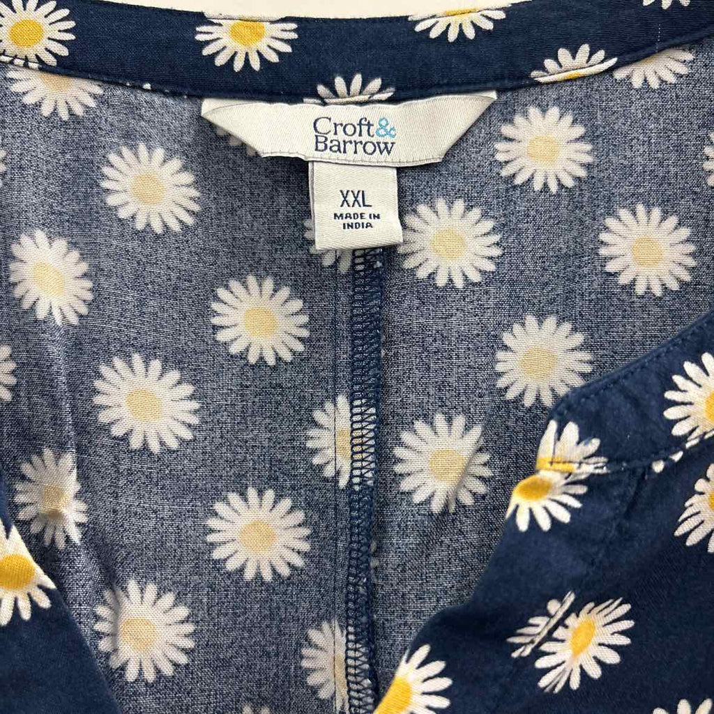 Croft&Barrow Size XXL Blue Preloved Dress