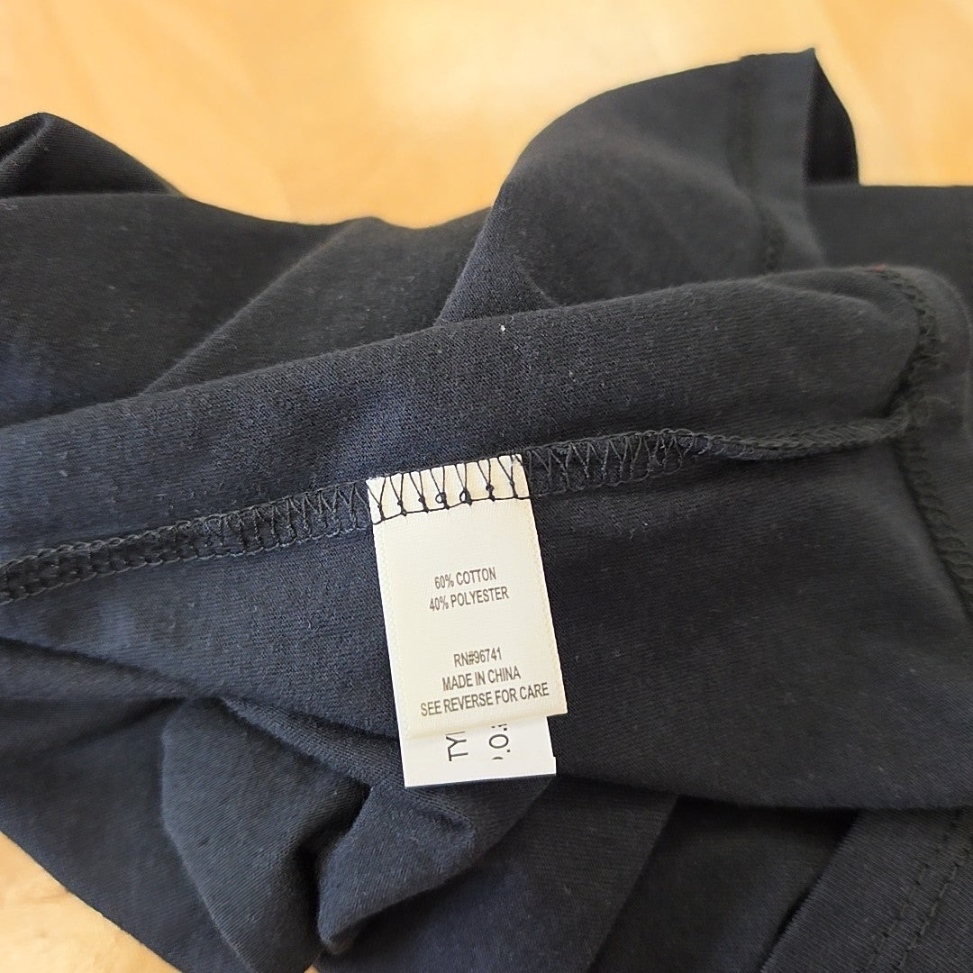 Self E Size L Black New T-Shirt SS