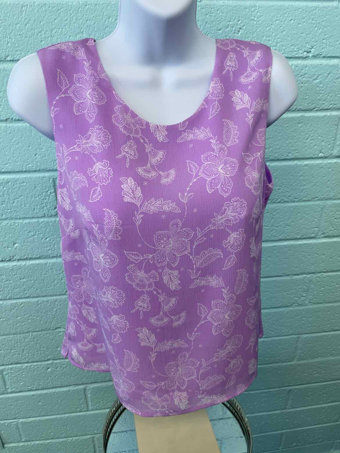 appleseeds Size S Violet Sleeveless