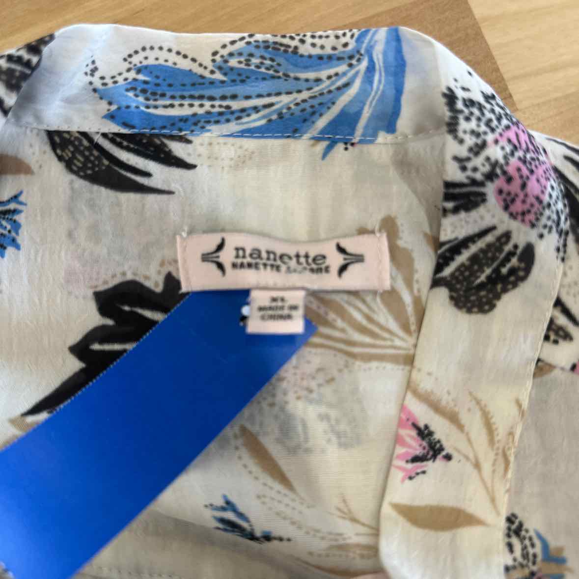 Nanette Size XL White Blouse