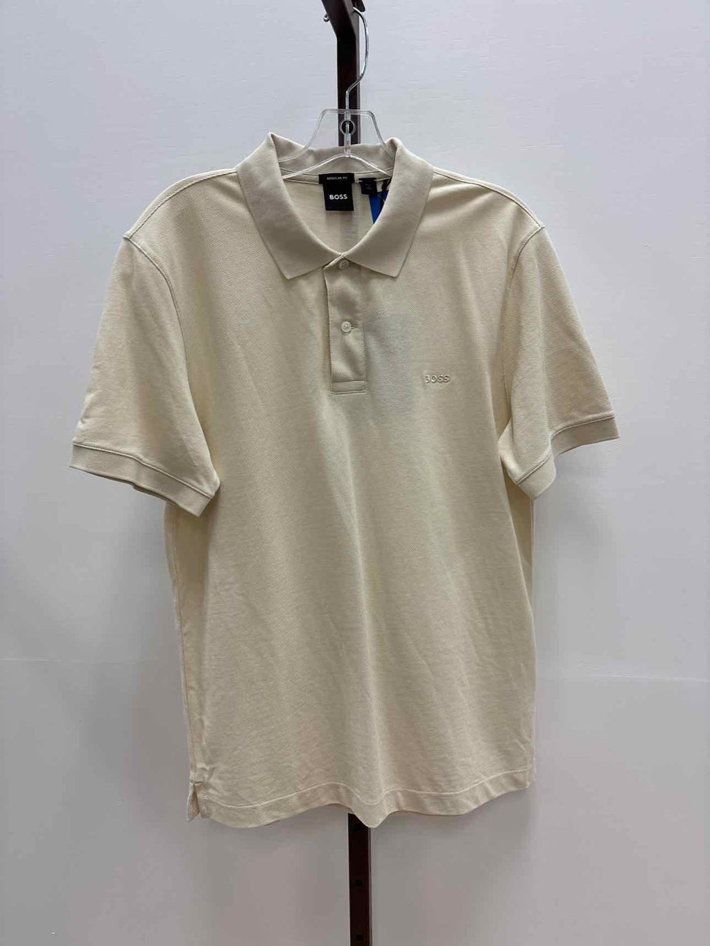 Boss by Hugo Boss Size L Tan New MENS Polo