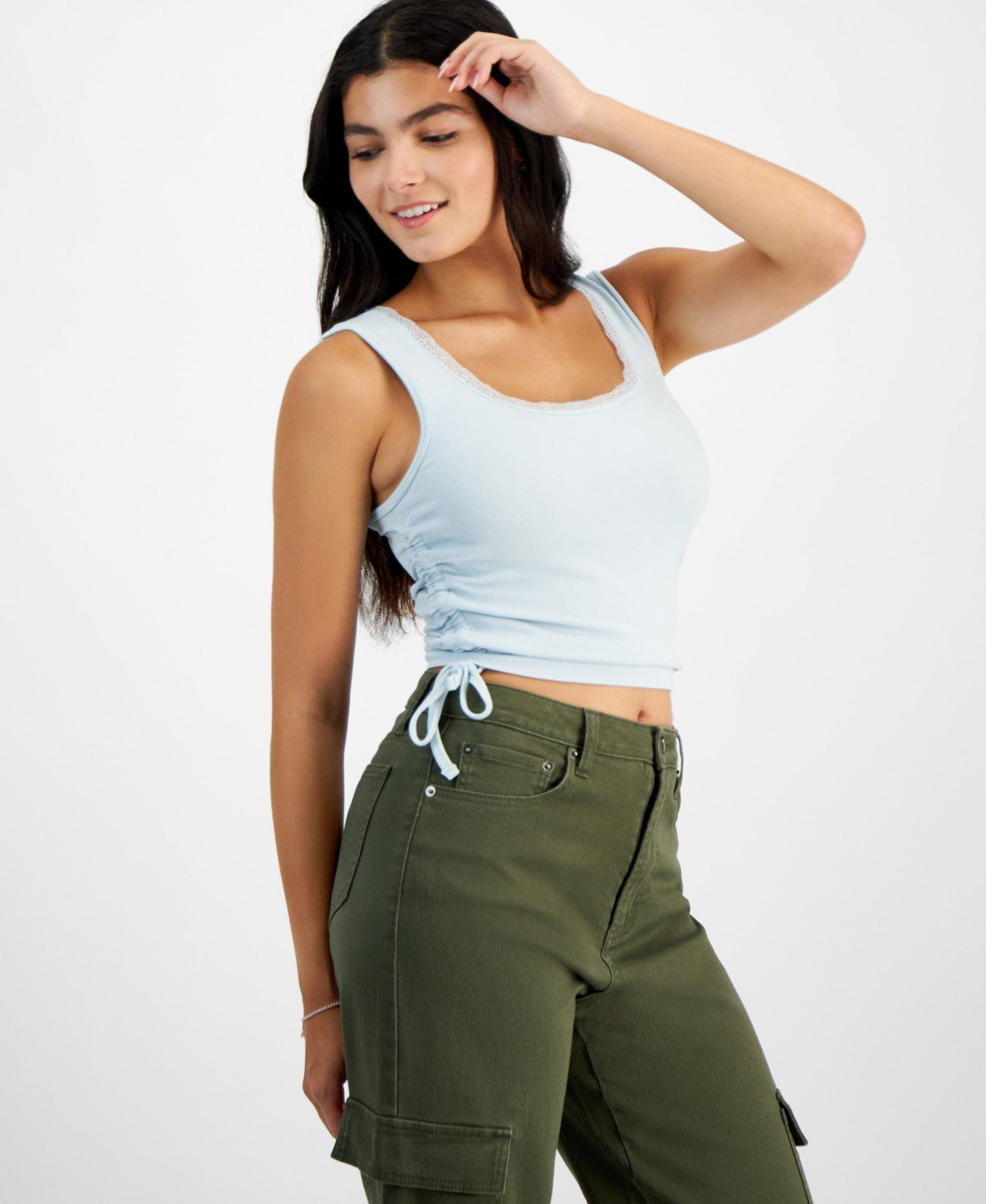 Planet Heart Size M Blue Tank