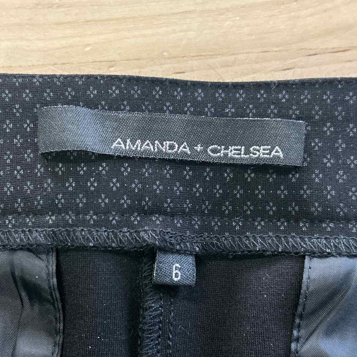 Amanda & Chelsea Size 6 Black Preloved Pants