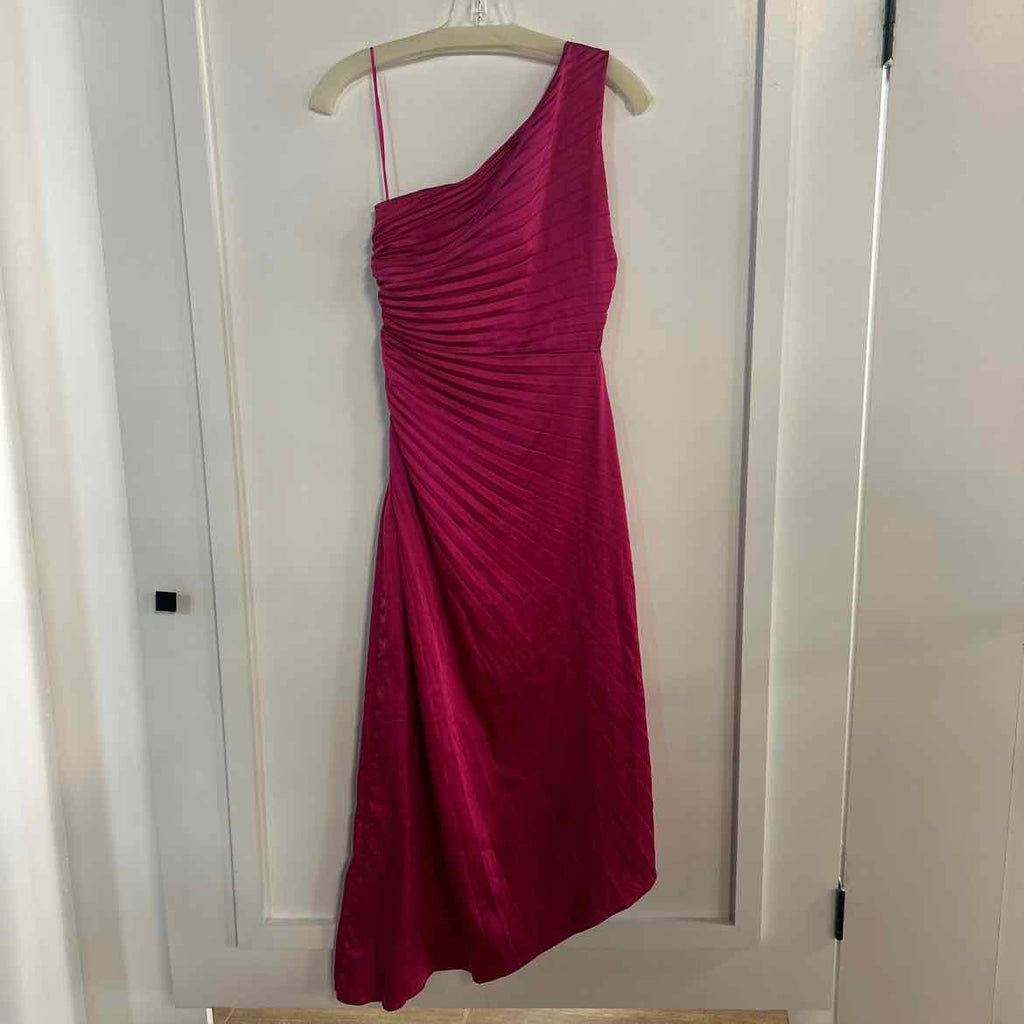 Badgley Mischka Size 0 Pink Preloved Dress