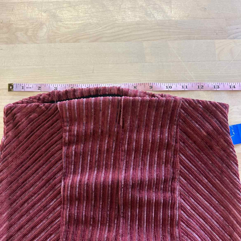 Free People Size M Red Velvet Preloved Pants