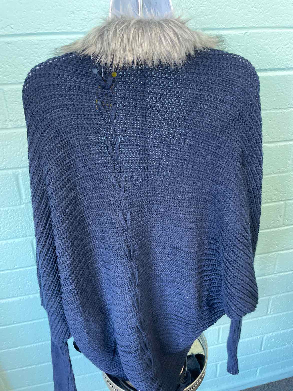 Size 1X Navy Duster