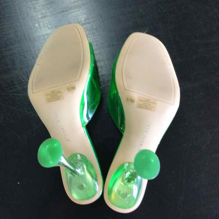Gianni Bini Size 9.5 Lime Green Pumps