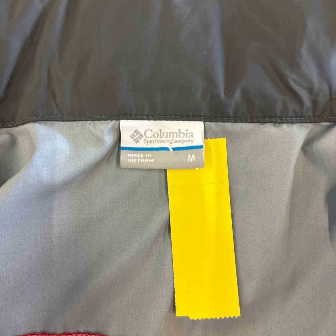 Columbia Size M Red & Gray Jacket